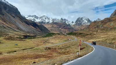 Silvretta Abfahrt